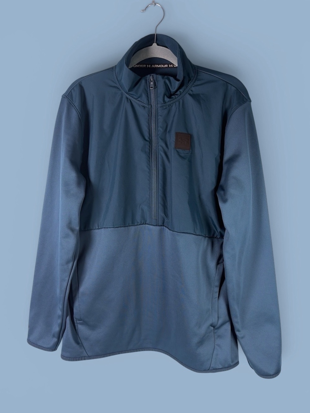 UNDER ARMOUR Storm Water Repellant 1/2 Zip Pullover Shirt Mens Sz Medium